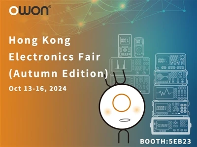 OWON envite w nan Hong Kong Electronics Fair Autumn Edition 2024